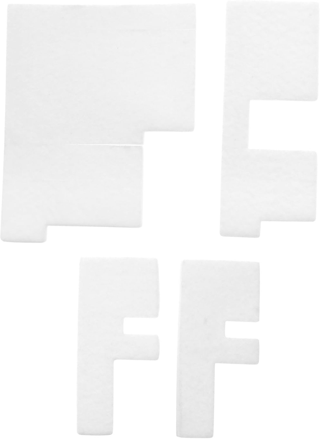 Afval Inktcartridge Set van 4 Stuks - Inktcartridge Pad - Spons - Sterke Absorptiecapaciteit - Compatibel met Canon G-modellen - Voorkomt Verstopping - Afvalpad