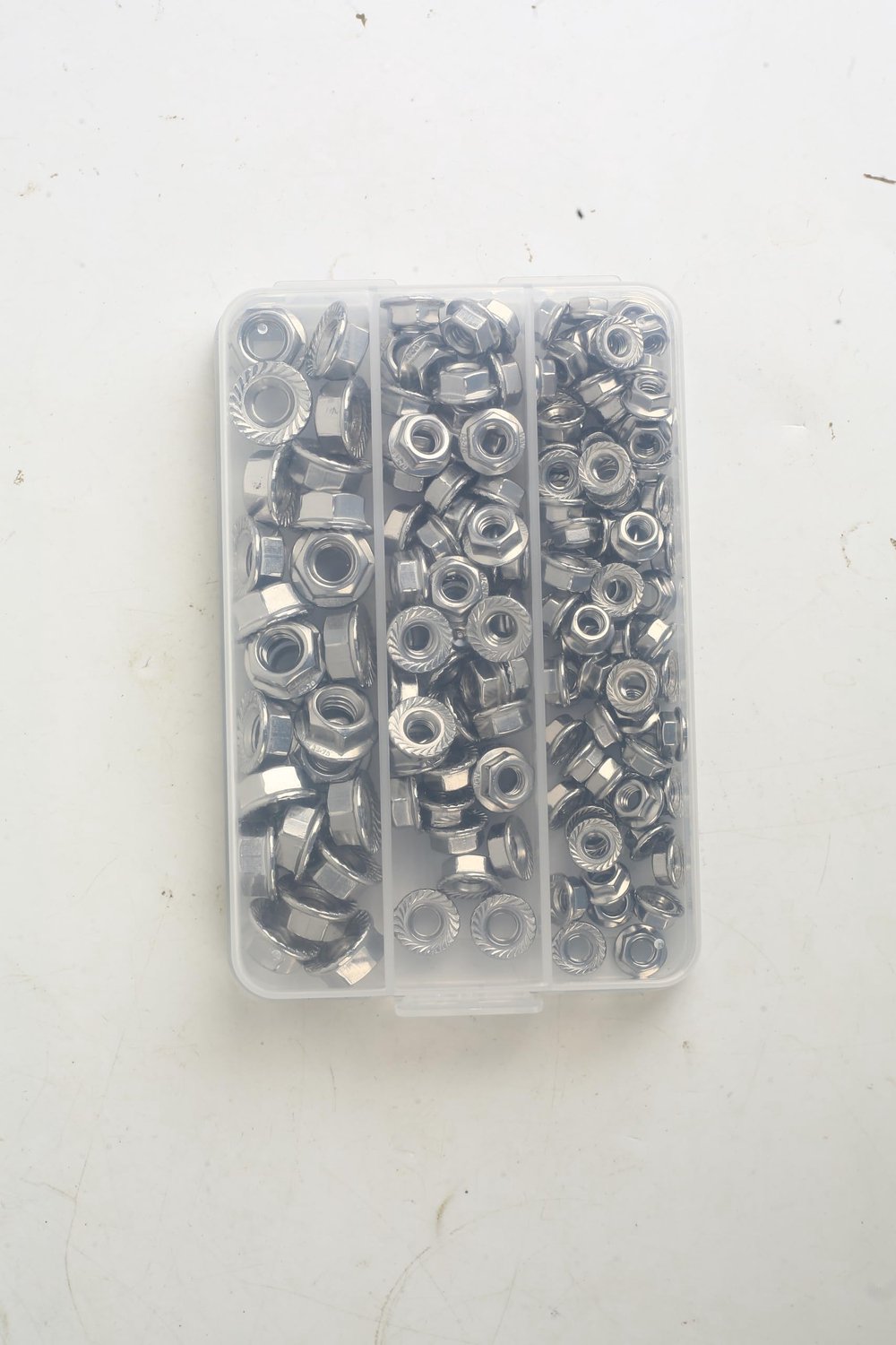 Set van 145 Stuks Zelfborgende Moeren van Roestvrij Staal