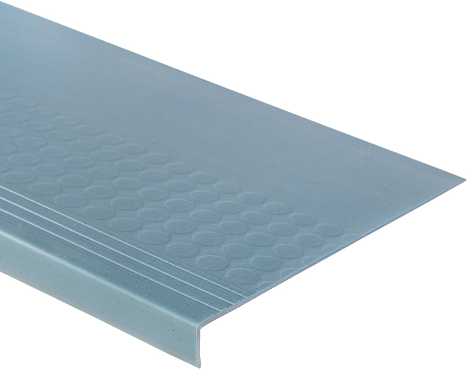 Rubbermagazijn - Trapbekleding PVC - Antislip - Blauw LxB=1200x480mm - 4mm dik - Traptreden bedekking