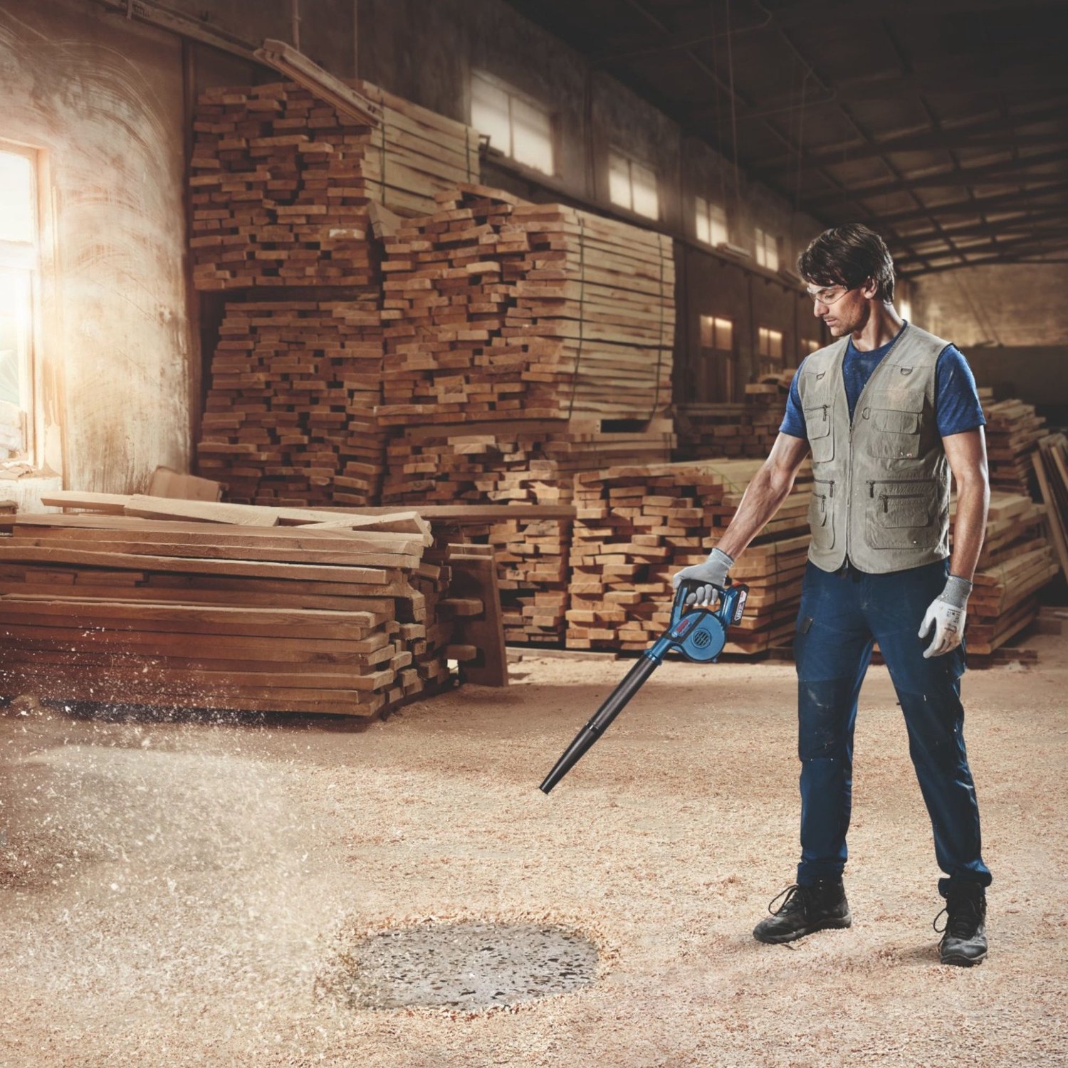 Bosch GBL - Leaf Blower 18V-120 battery and charger not included