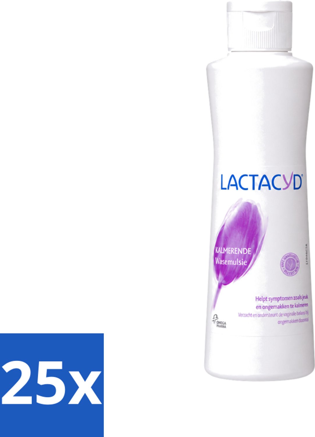 25 x Lactacyd – Kalmerend – Verzachtend – 250 ml - Voordeelverpakking - 25 stuks