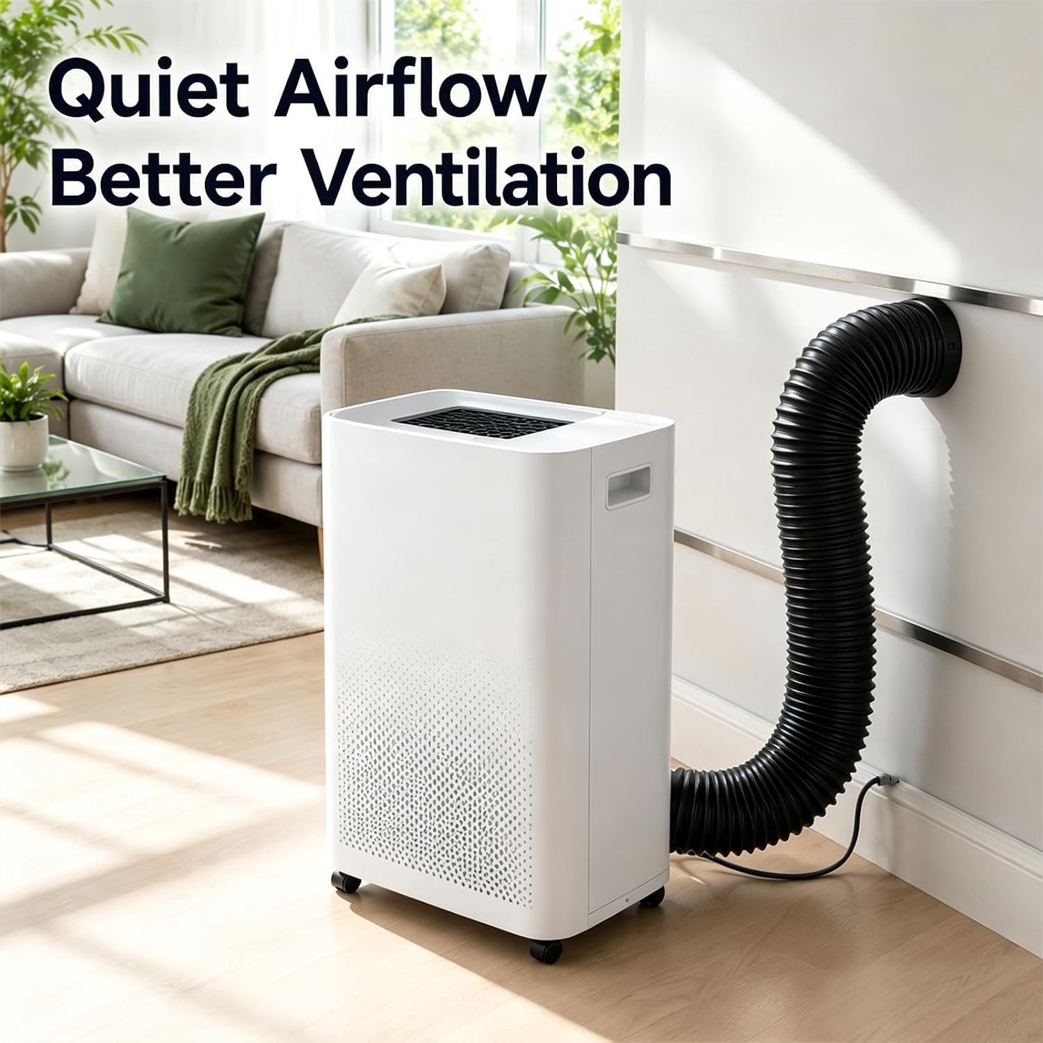 Afzuigslang voor Droger en Ventilatie - Flexibel - 150 mm x 3 m - 5 Lagen met Isolatie - Voor Huishoudelijk Gebruik