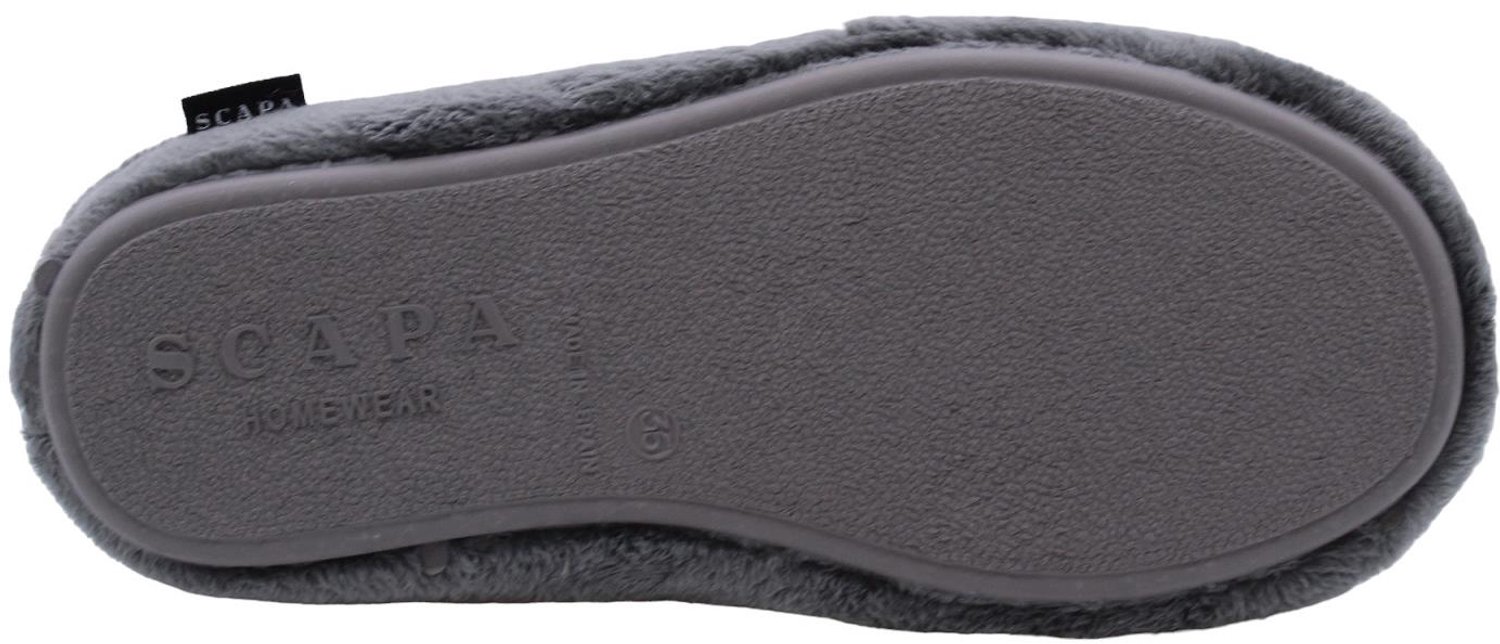 Scapa - Pantoffels - Grijs - Vrouwen - Maat 38 -