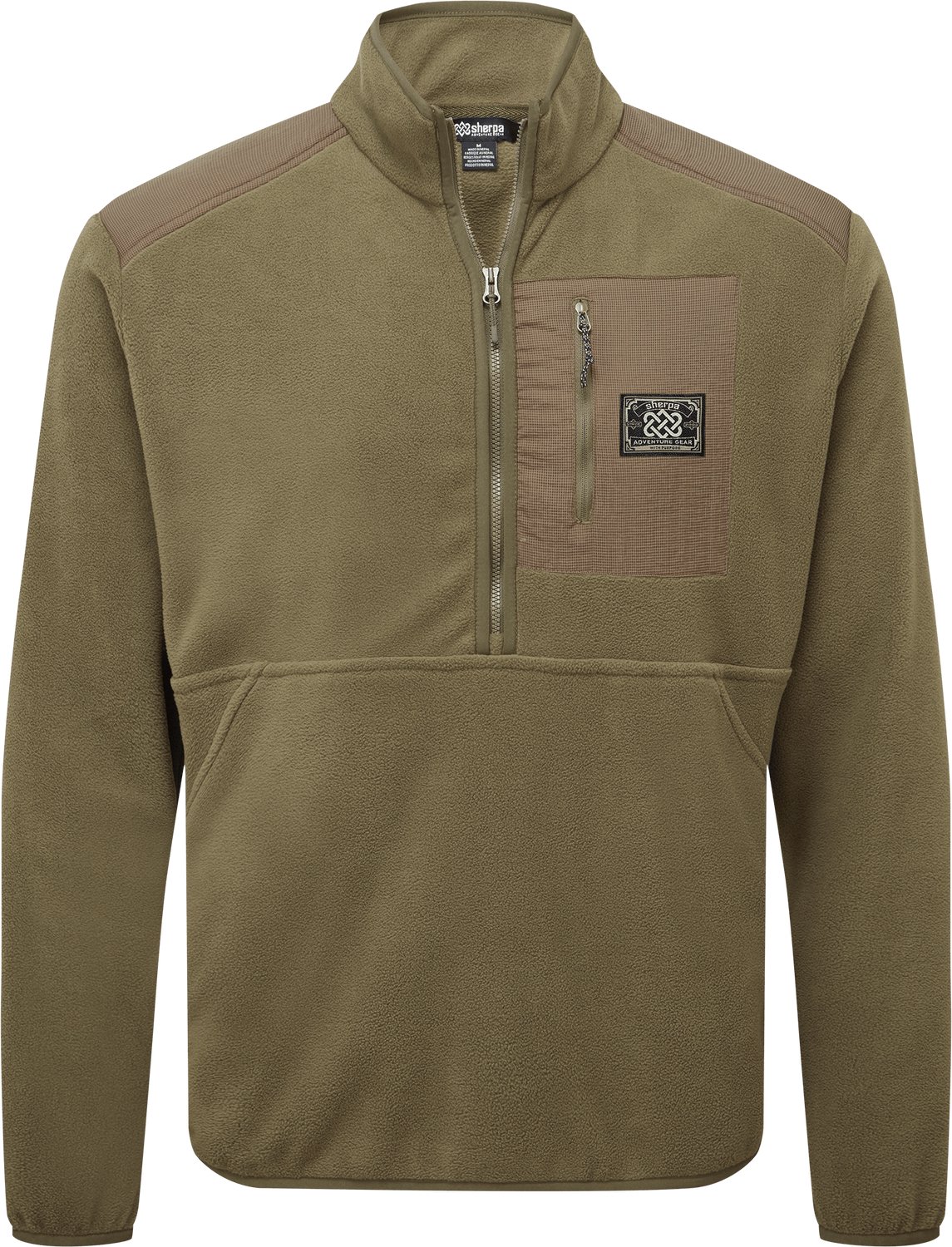 Sherpa Adventure Gear Sanu Halve Rits Fleece Evergreen Groen