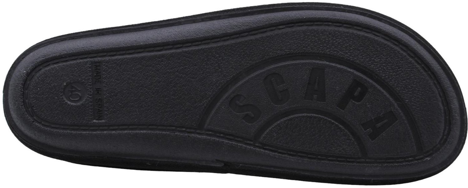 Scapa - Pantoffels - Zwart - Heren - Maat 41 -