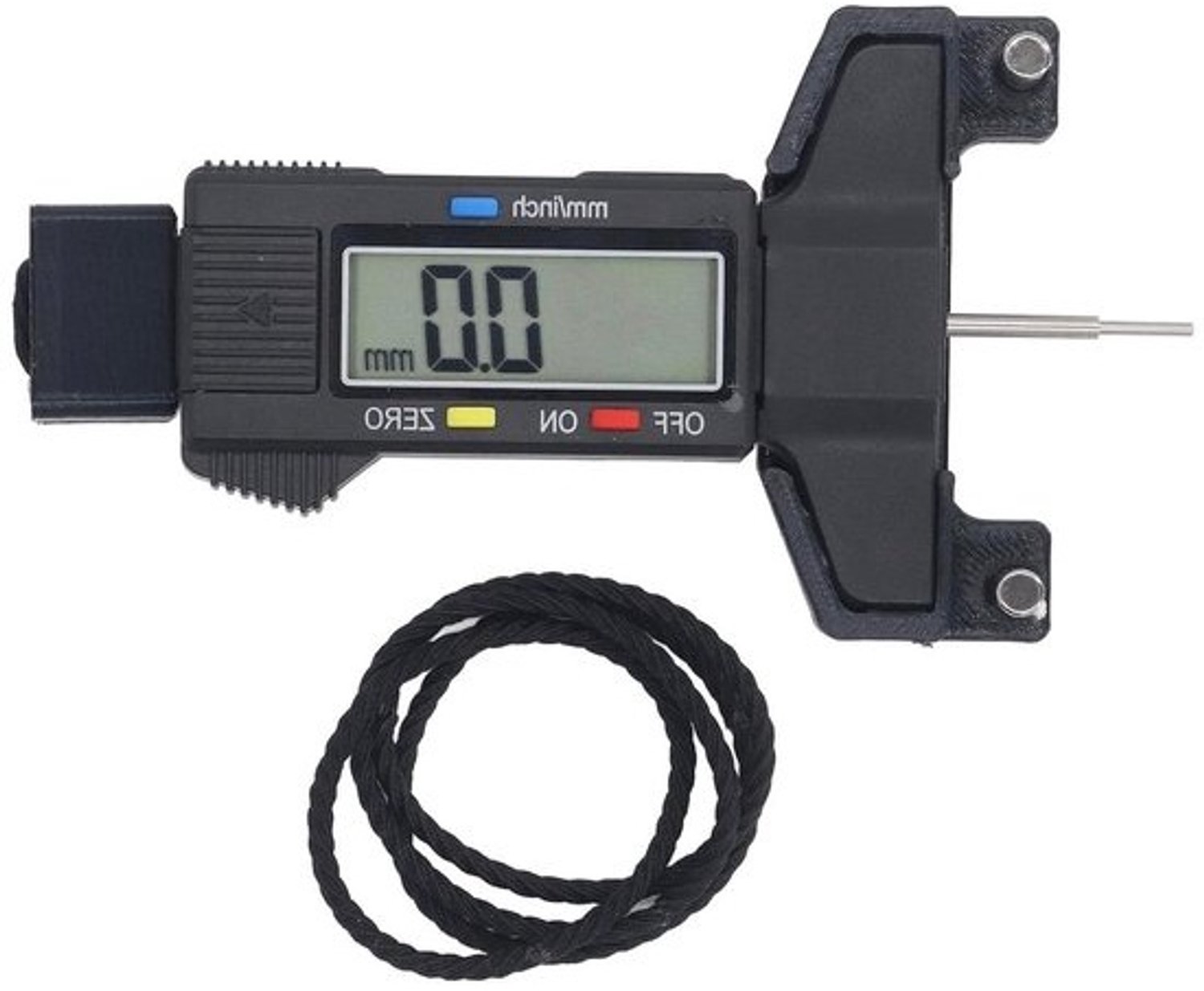 Distributieriem spanningsmeter - Riemspanmeter - 3D-printer afstellen - Nauwkeurig meten - 0-254 mm - Grijs