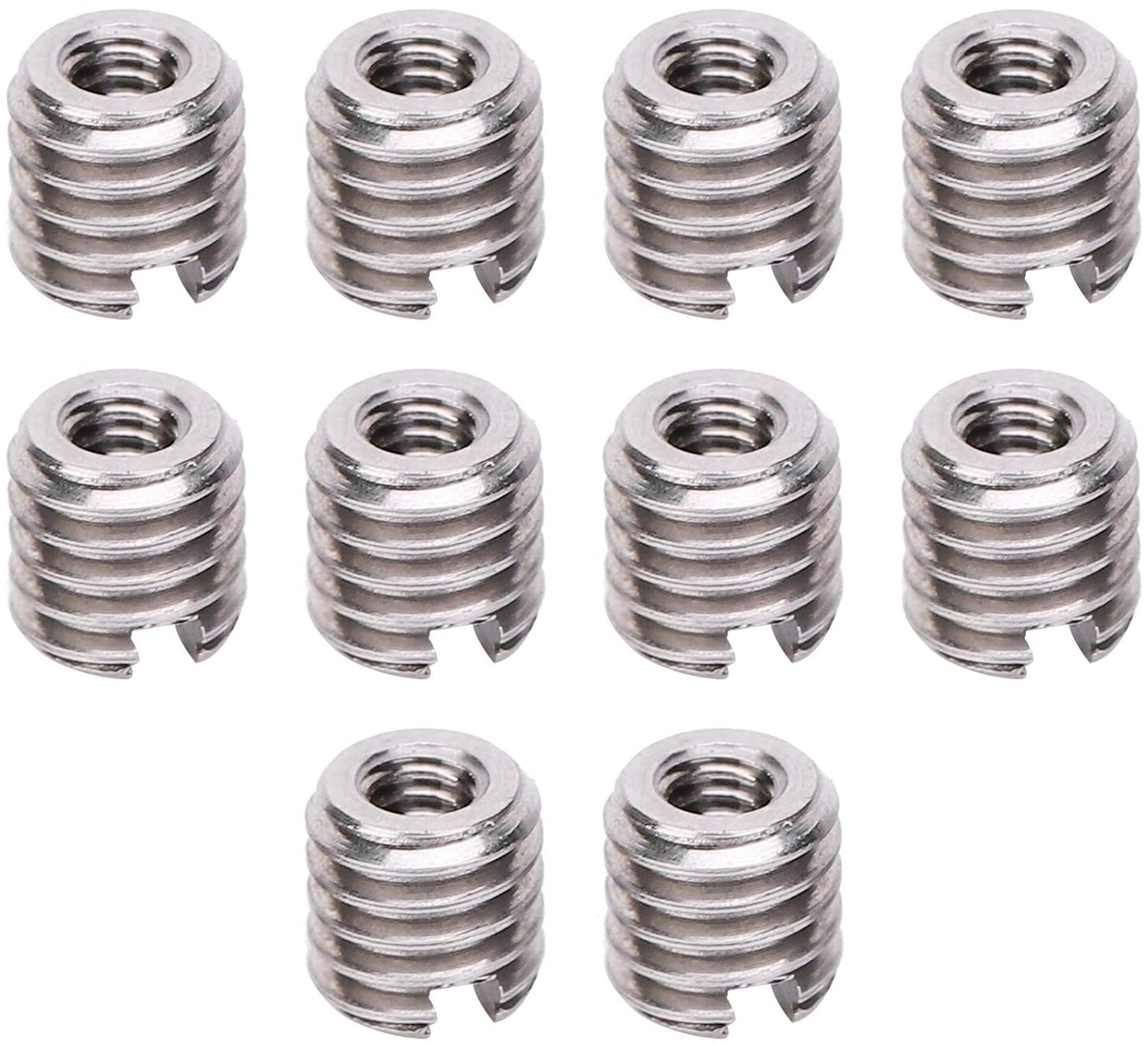 Schroefdraad Reparatie Inzetstukken M2-M16/M4-M20 RVS 10 Stuks