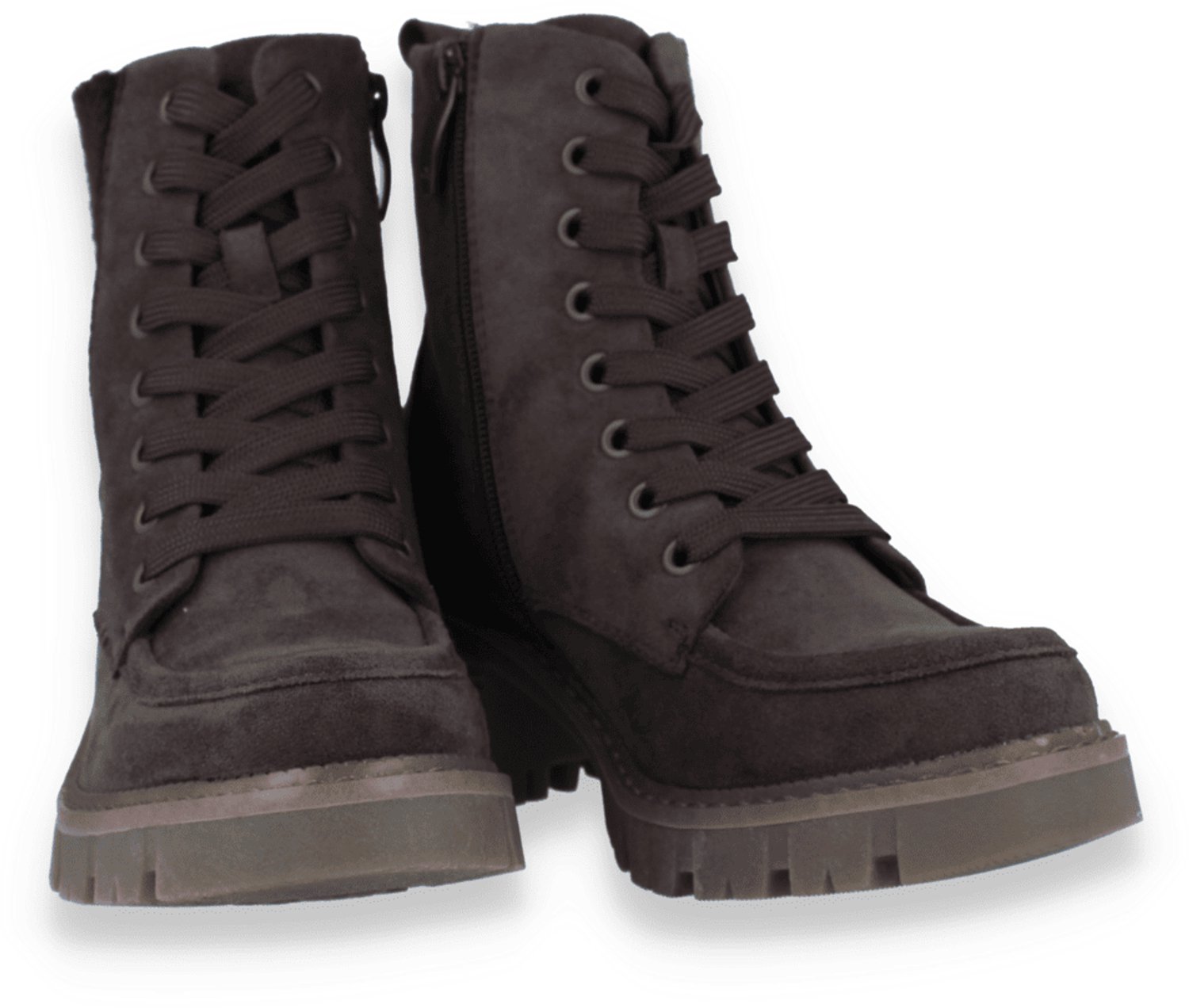 Double Heart Dames Bottine | Bruin | Maat: 40