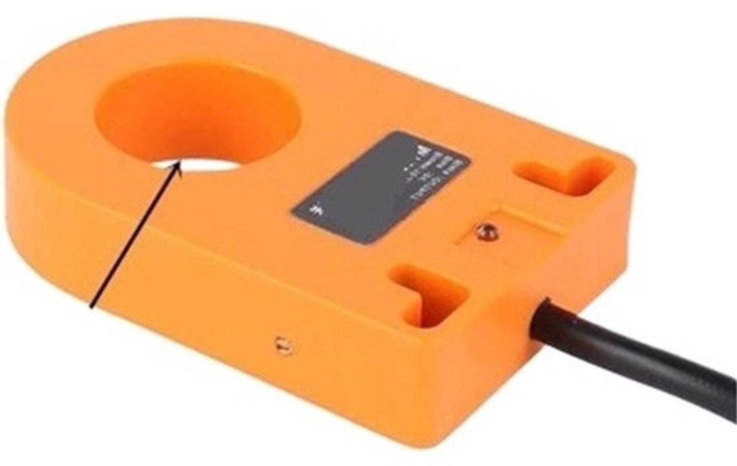 Ringvormige naderingsschakelaar - Inductieve sensor - Industriële automatisering - Metalen uitgang - 25/30 mm diameter - Zilver