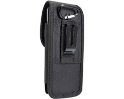 Belt Holster with Metal Clip and Card Holder voor LEAGOO M10 (2018) - Black