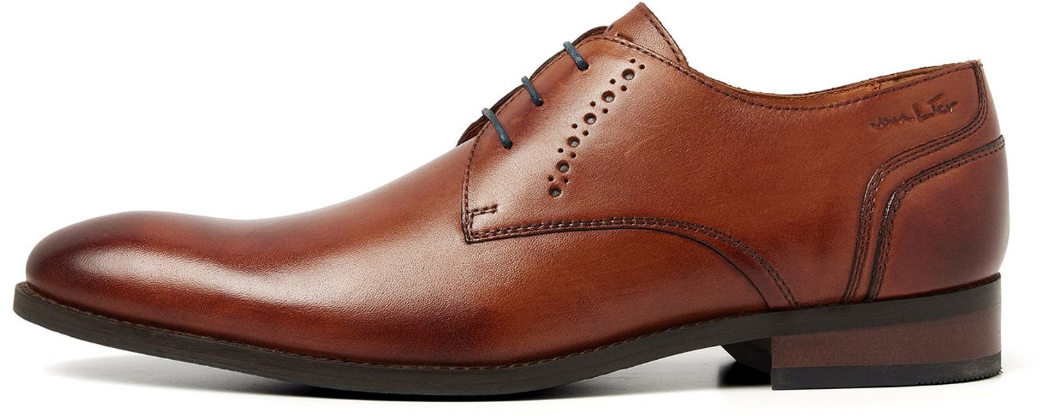 VANLIER - Heren Schoenen Vienna - Bruin - Maat 46