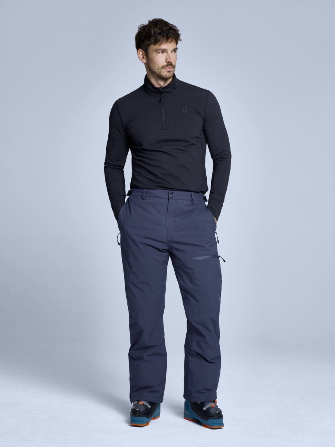 Poederbaas Arctic 2L Heren Skibroek Geïsoleerd Blauw