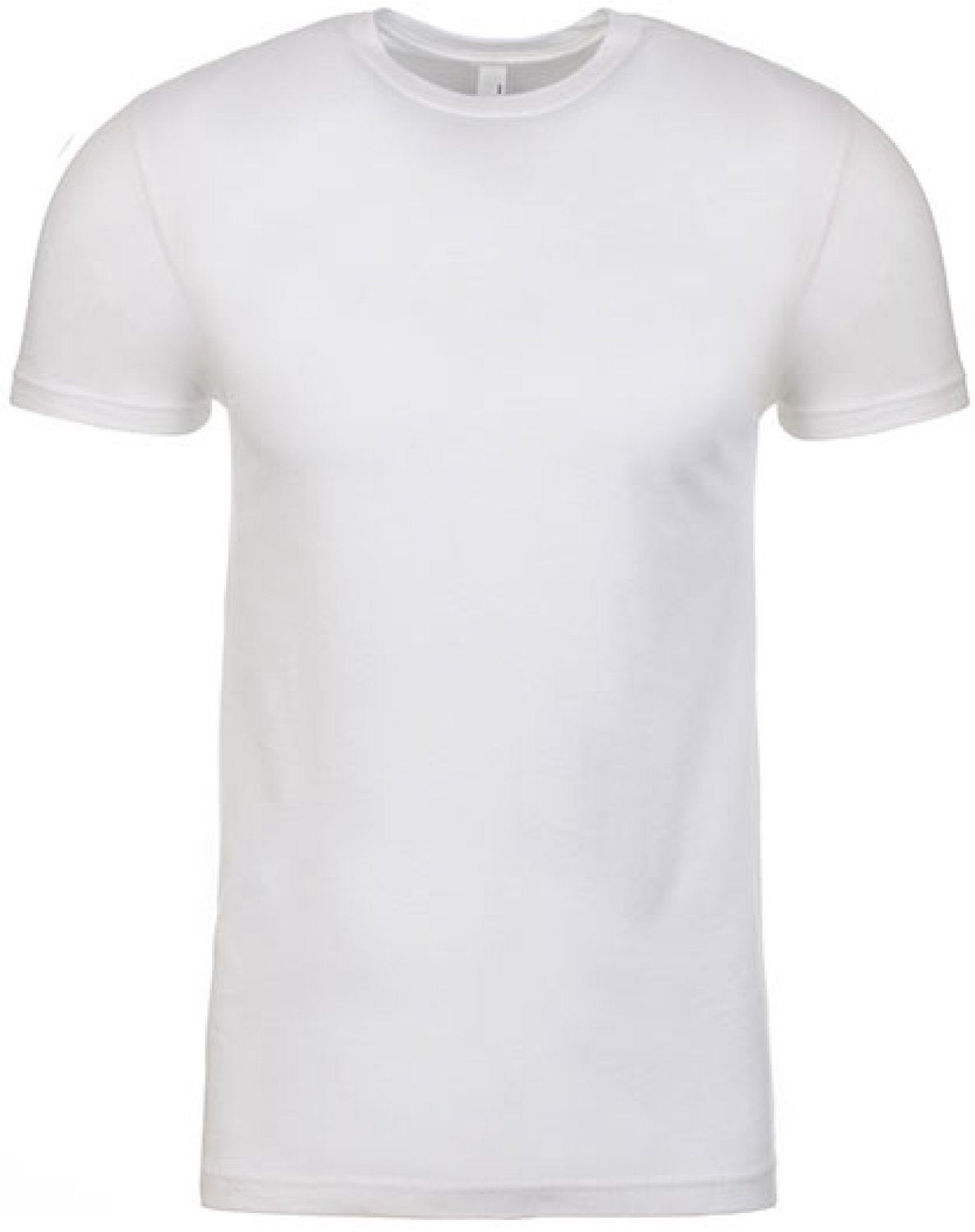 Next Level Apparel - Unisex Crew Neck T-Shirt - White - S
