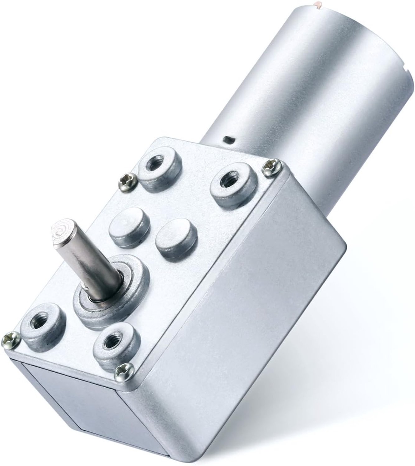 DC-motor met tandwielreductie, 12V, 25 RPM, hoge koppel, 6mm as