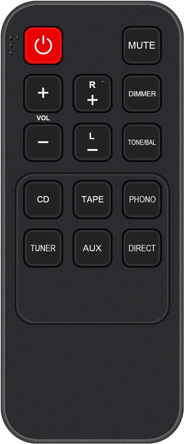 Vervangende afstandsbediening AXD7472 - geschikt voor Pioneer A6 A-A6-J - IR infrarood - direct gebruik - ServiceTopper