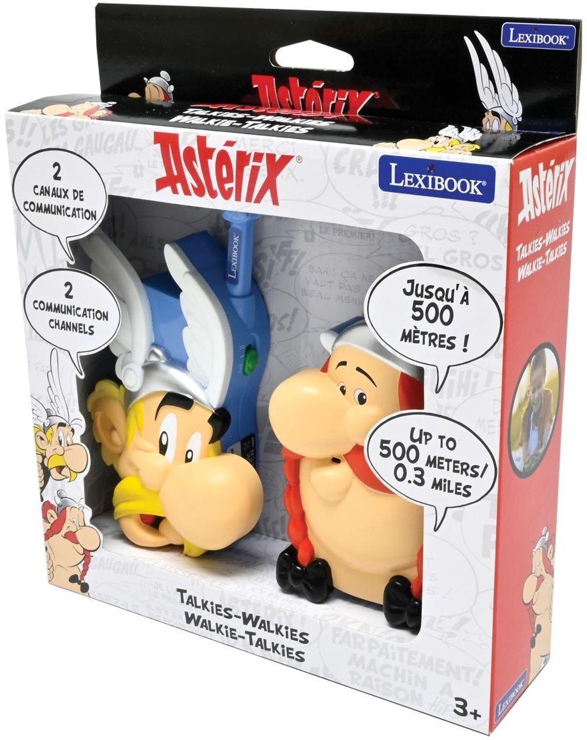 3D Asterix walkie-talkies