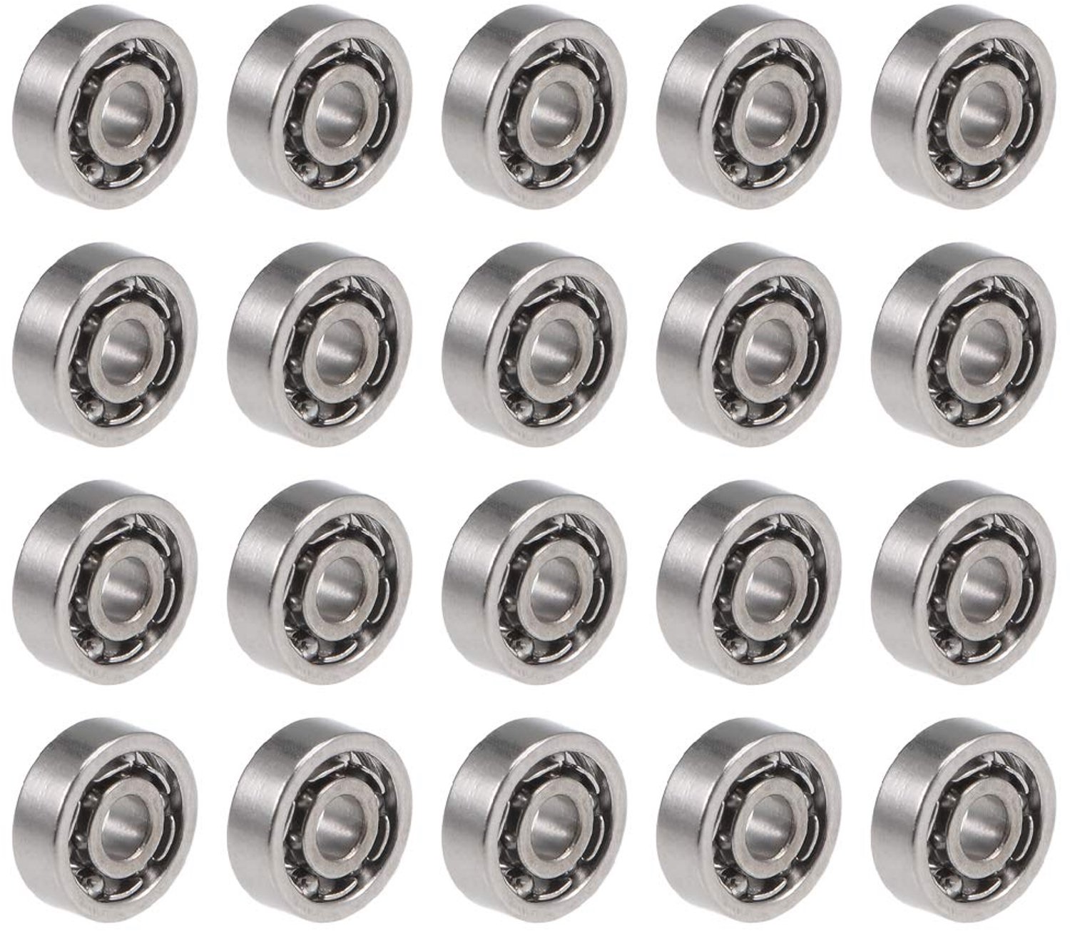 groefkogellagers 681 1 mm - chroomstaal - open type - geschikt voor hoge belastingen ServiceTopper - 20 stuks - ServiceTopper