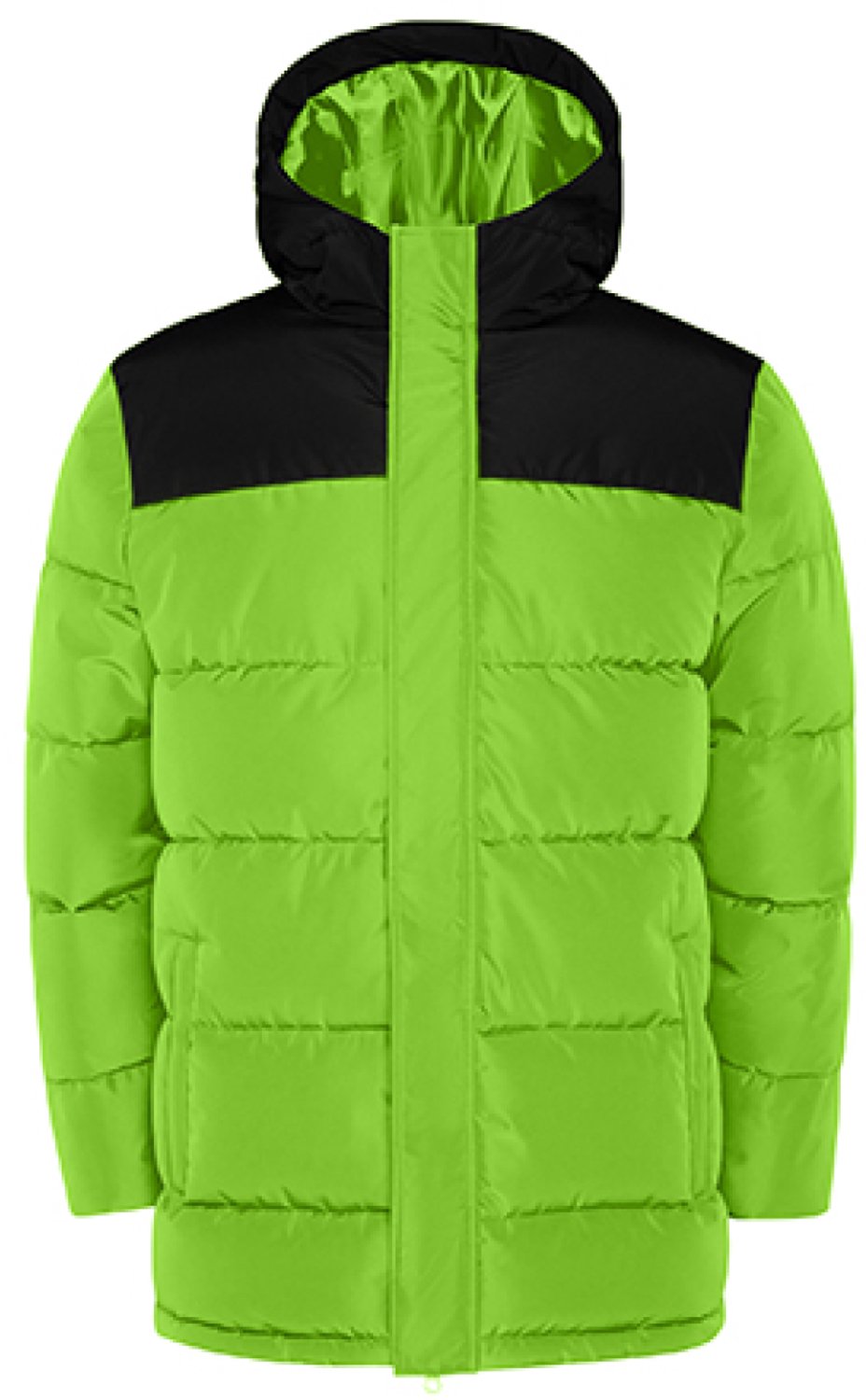 Roly Kids´ Tallin Jacket RY5075K Lime 225/ 02 4 years Zwart