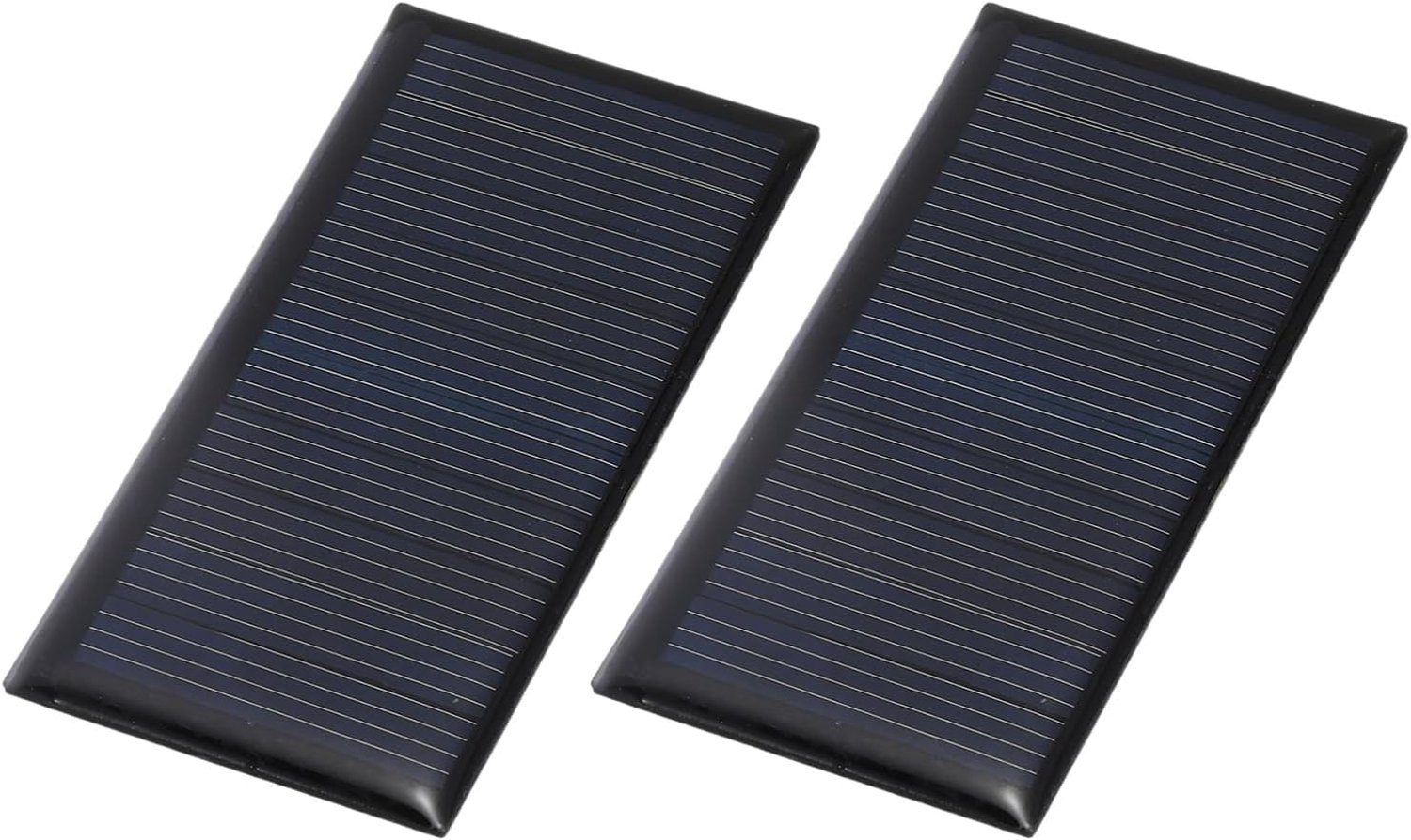 Miniatuur zonnepanelen 5 V - 0,3 W, 60 mA - fotovoltaïsche cellen - ideaal voor elektrisch speelgoed, doe-het-zelf m-winkel - 2 stuks - m-winkel