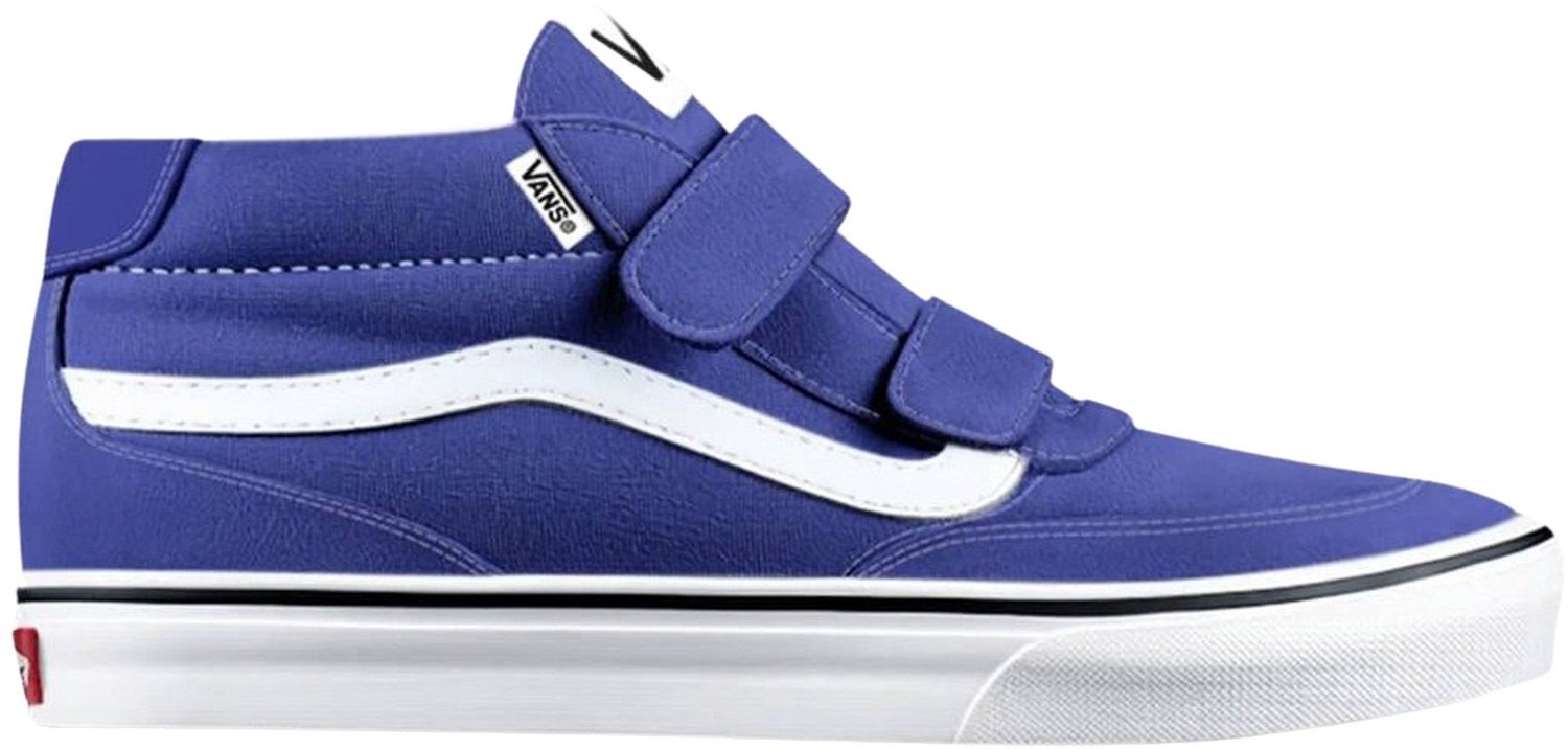 Vans Brooklyn Mid Sneakers Junior Blauw