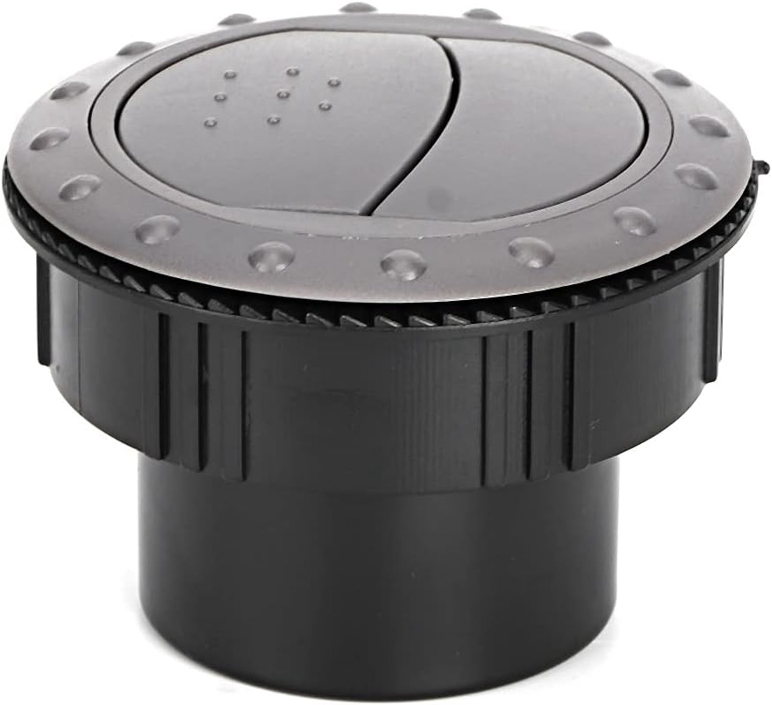 2,4 inch ronde airconditioning reserveonderdelen ventilatieopening voor bus boot jacht grijs (Grijs)