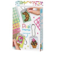 Pixelhobby Medaillon Set Zoetigheden 3 stuks