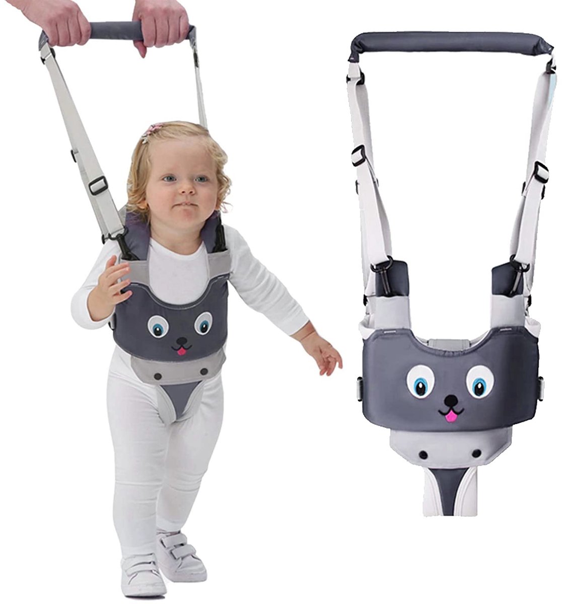 IULONEE Baby Wandelen Harnas Handvat Verstelbare Peuter Wandelen Assistent Kind Hand Held Opstaan en Wandelen Leren - ShopVlot