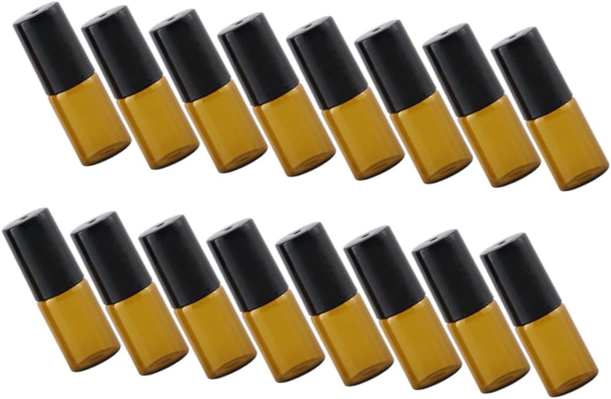 20 stuks Roll Flessen voor Essentiële Lekvrije Compacte Rollerflessen voor Thuis