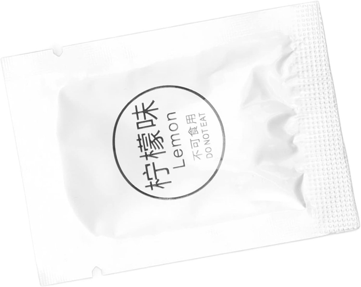 Autogeur-navultabletten, Langdurig voor Frisse Geur in Auto en HomePE-materiaal, 6 Stuks (Citroensmaak)