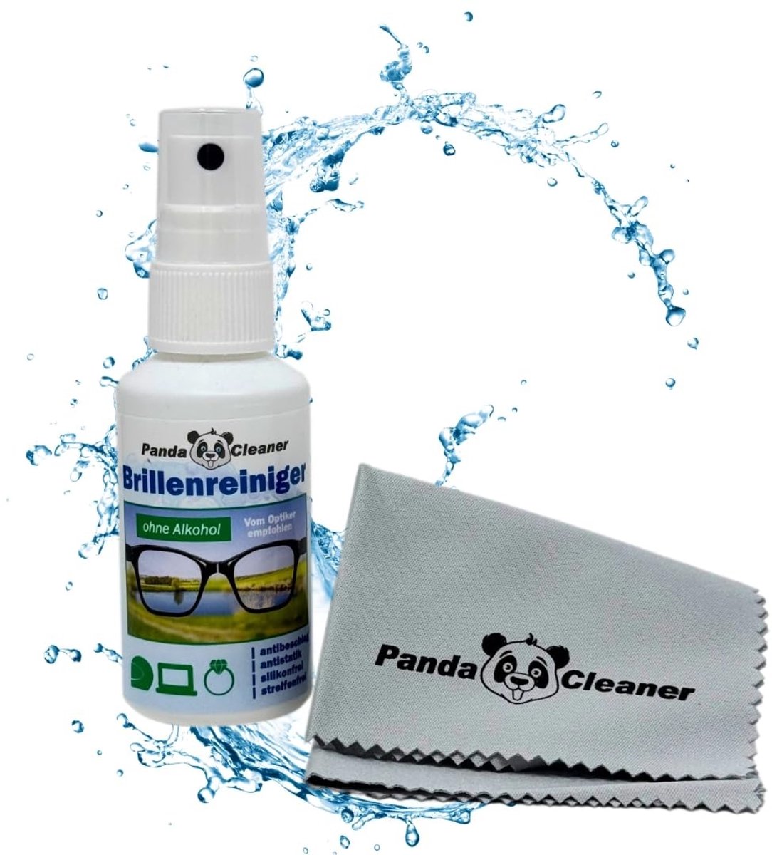 Glasreiniger Spray 50ml - Alcoholvrij en Streeploos