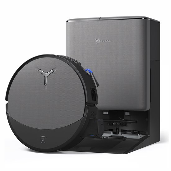 ECOVACS DEEBOT T90 PRO OMNI Robotstofzuiger met Dweilfunctie - Dweilrol - 30.000 Pa zuigkracht - Anti klit technologie