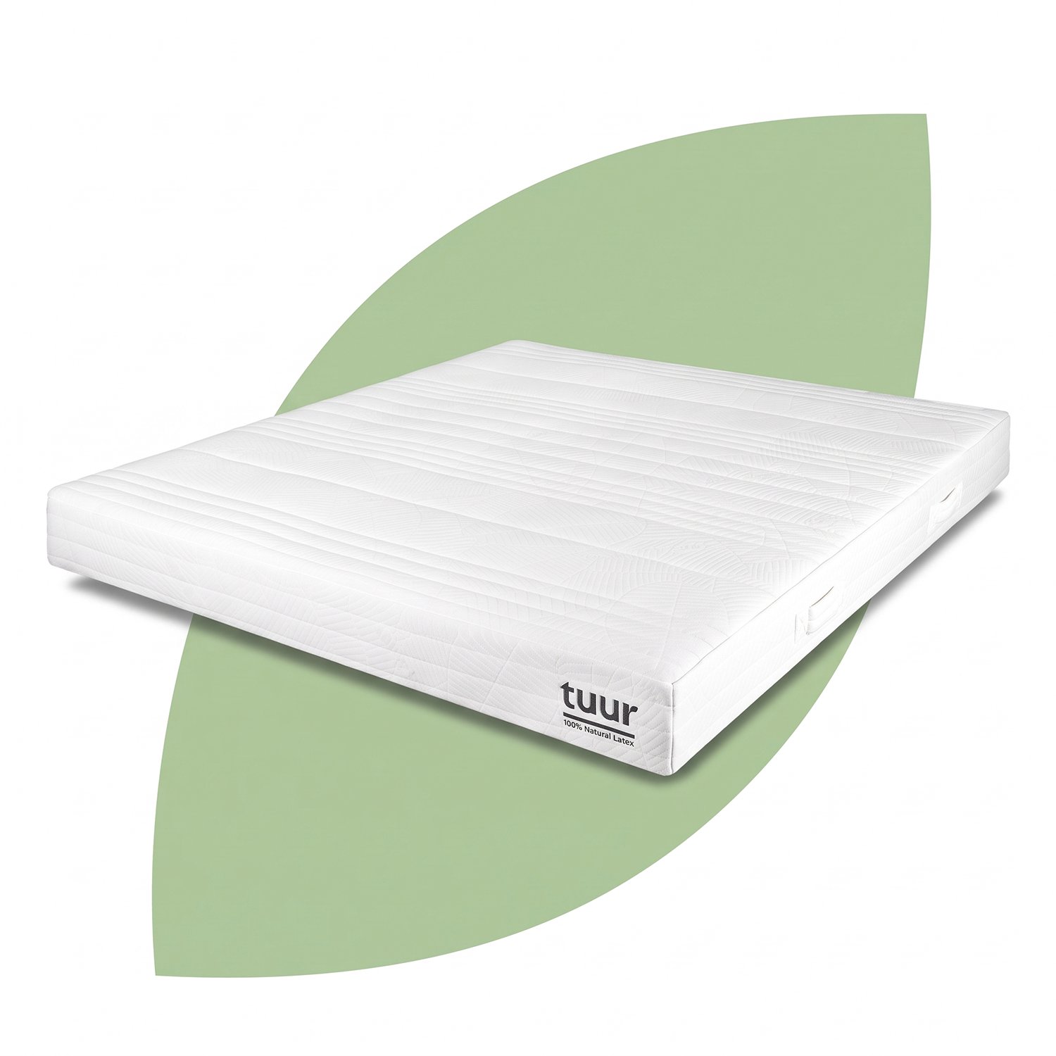 Tuur Original Matras 160x200x21 cm - Natuurlatex - Zacht-Medium Wit