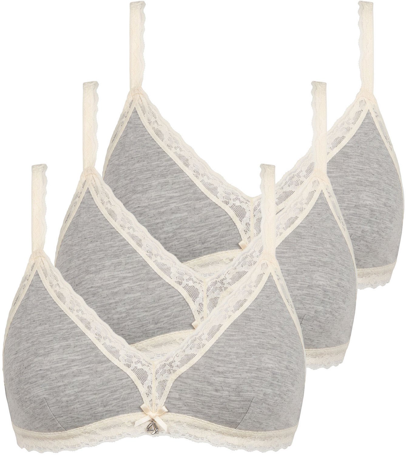 3-pack bralettes Kim