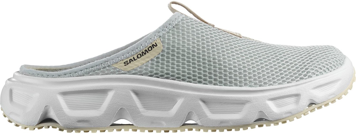 Salomon Reelax Slide 6.0 Platte sandalen Pearl / Bleached Sand 39.1/3 Blauw