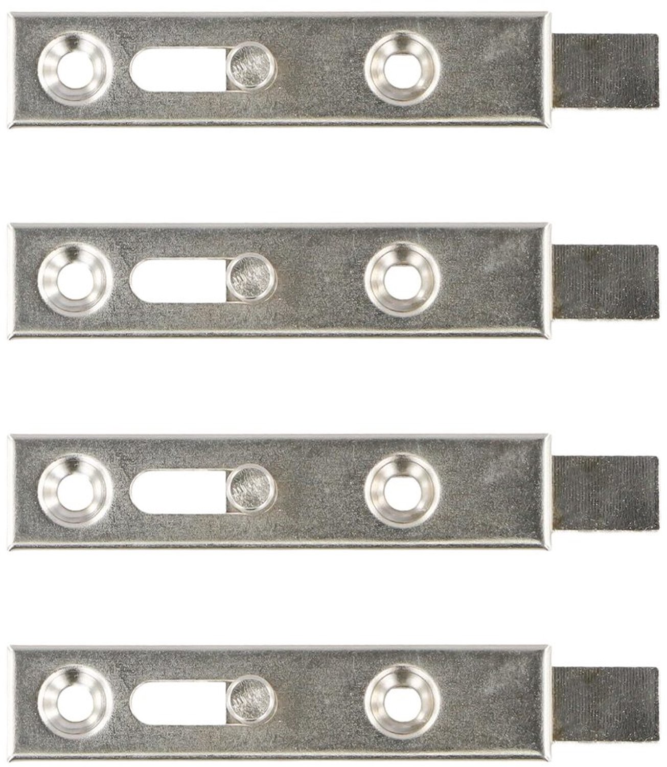 4 Stuks Metall Deursluiters - 70 mm