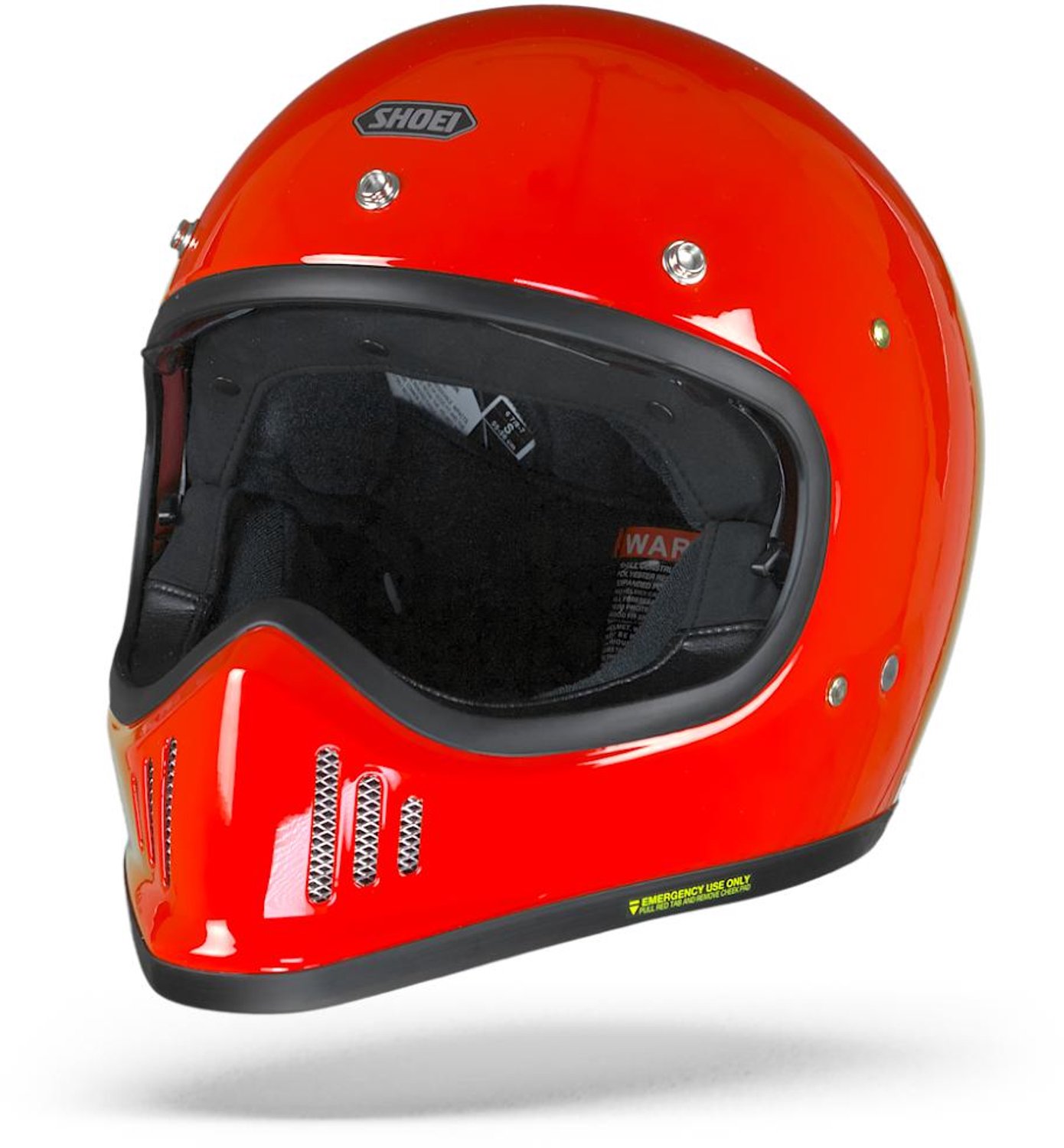 Shoei Ex-Zero Shine Rood Crosshelm - Helm