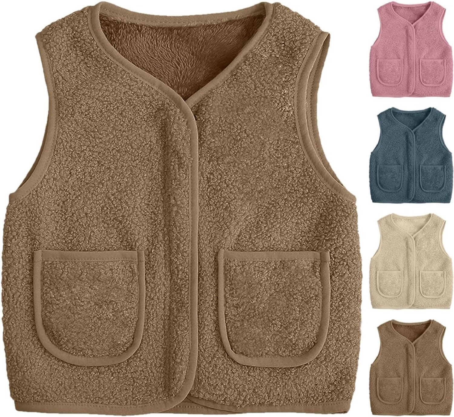 Fleece vest voor meisjes