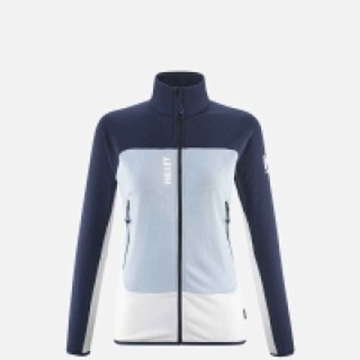 Millet FUSION GRID Dames Fleece Jas Foggy Dew/saffier