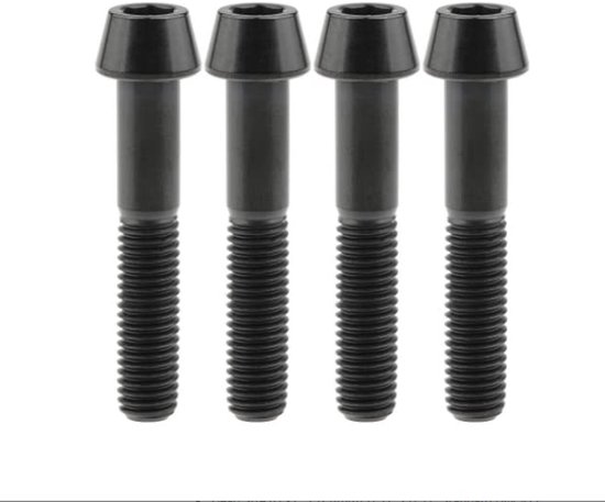 Titanium Bouten M8*1.25 voor Fietsen - Set van 10 Stuks — afbeelding 2