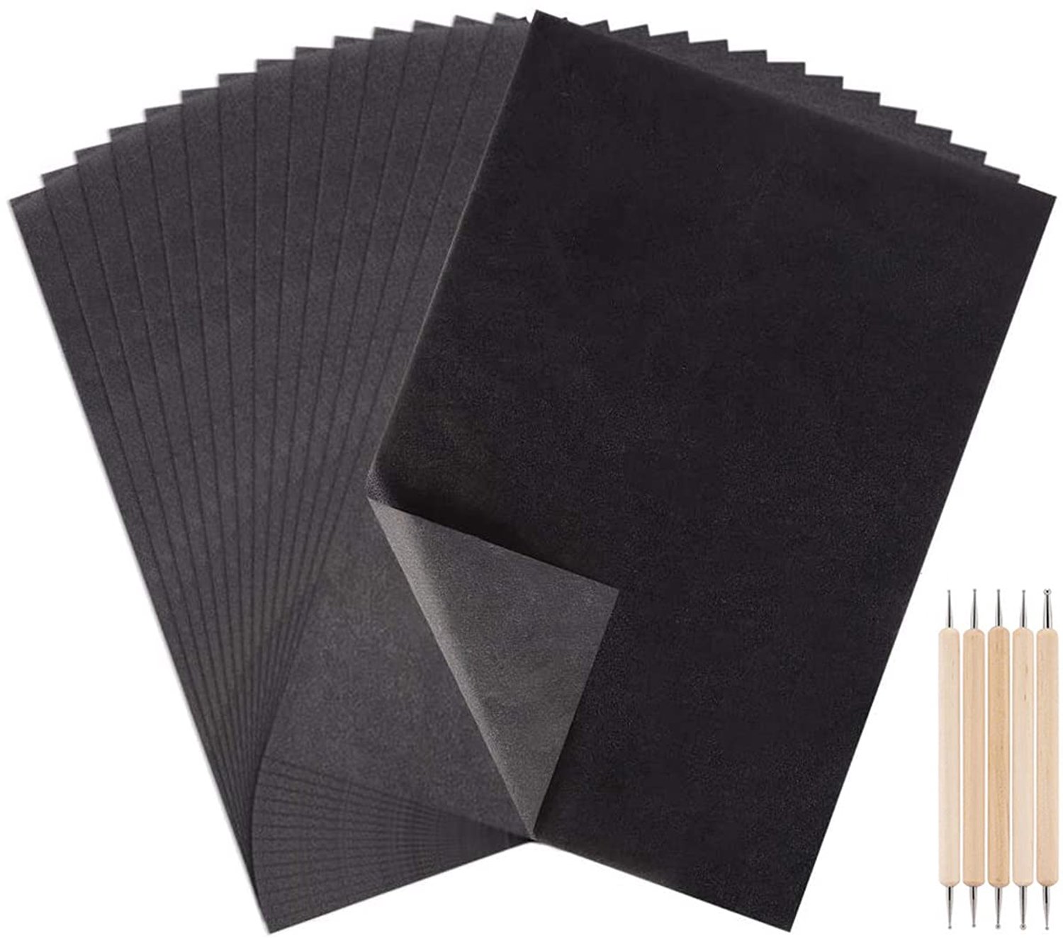 Set van 120 Bladen Zwart Carbonoverdrachtpapier A4