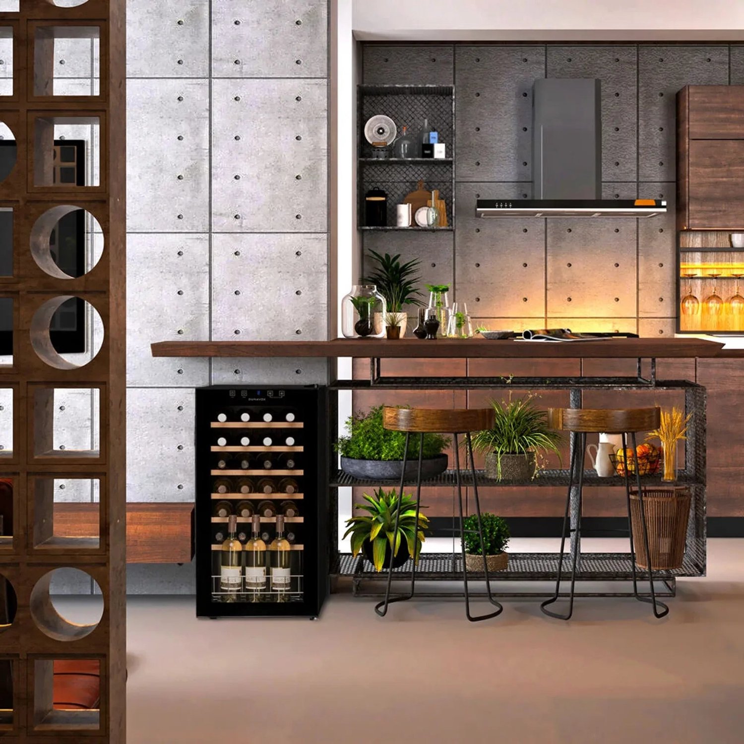 Dunavox Home-28 Vrijstaande Wijnkoelkast DXFH-28.88 49 cm diep – foto 7