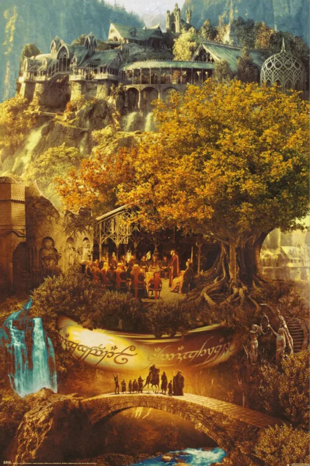 Grupo Erik Poster The Lord of the Rings - 25th Anniversary 61x91,5cm Divers