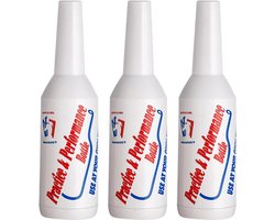 Flair-fles - Wit - 750 ml - Kunststof Oefenfles voor Bartending - Voor Barmannen