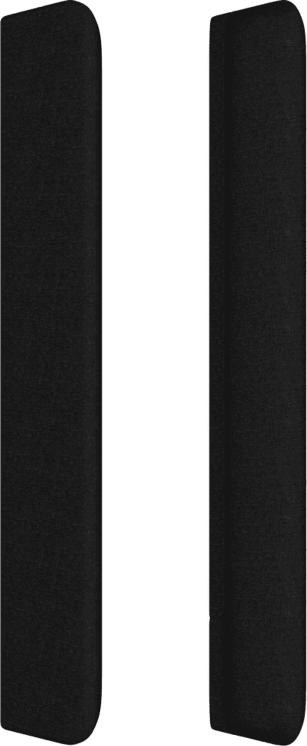 vidaXL Boxspring Kingsize - 180 x 200 cm - stof - zwart - Inclusief textielbeschermer 500 ml