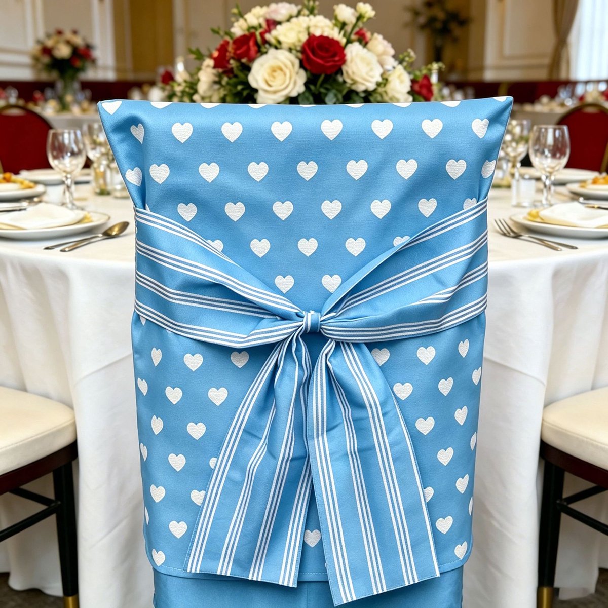 Set van 2 bedrukte stoelhoezen, stoelhoezen voor buiten, terras, hotel, kantoor, keuken, eetkamer, thuisfeest,Standaard stoelhoezen 4-46*57cm