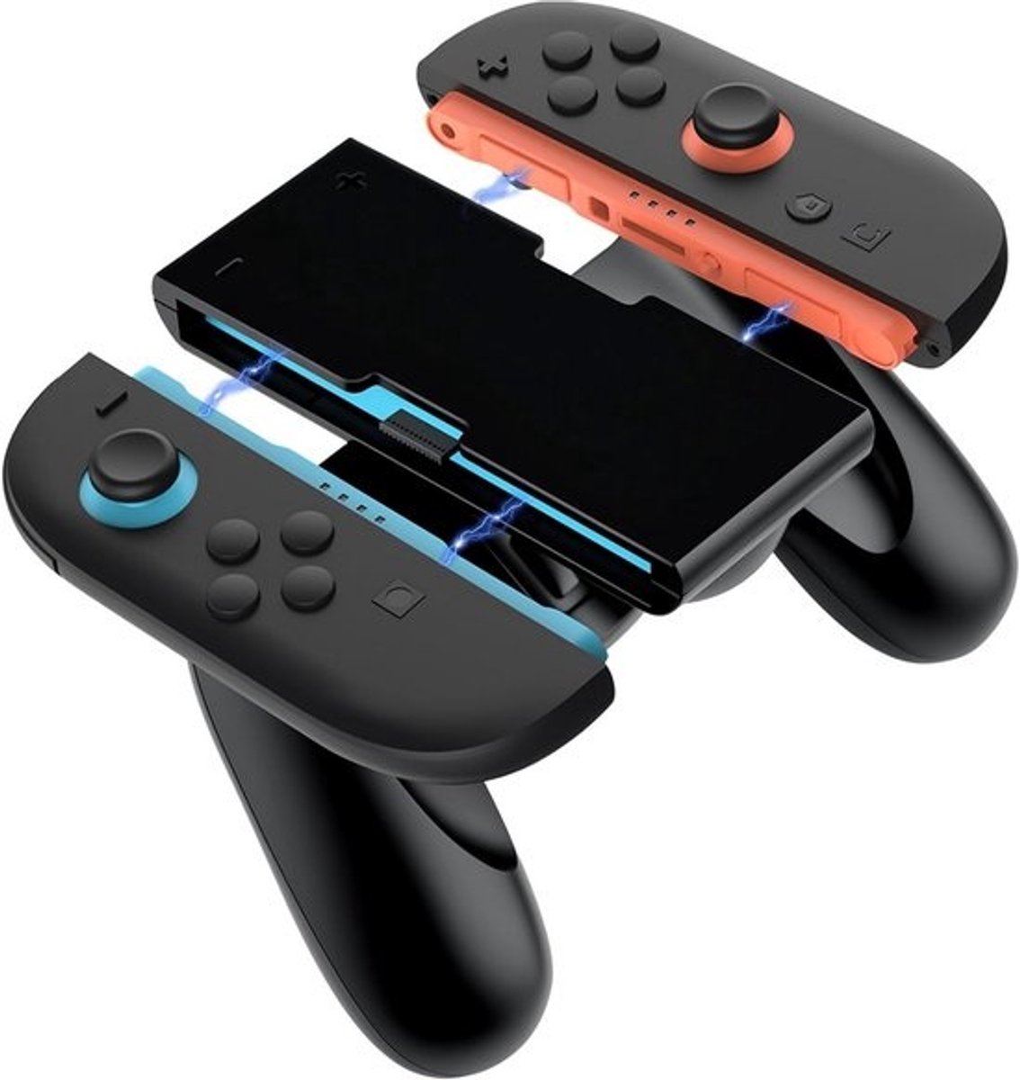 Oplaadbare Controller Grip voor NS Switch 2 - Comfortabele Houder met Oplaadfunctie