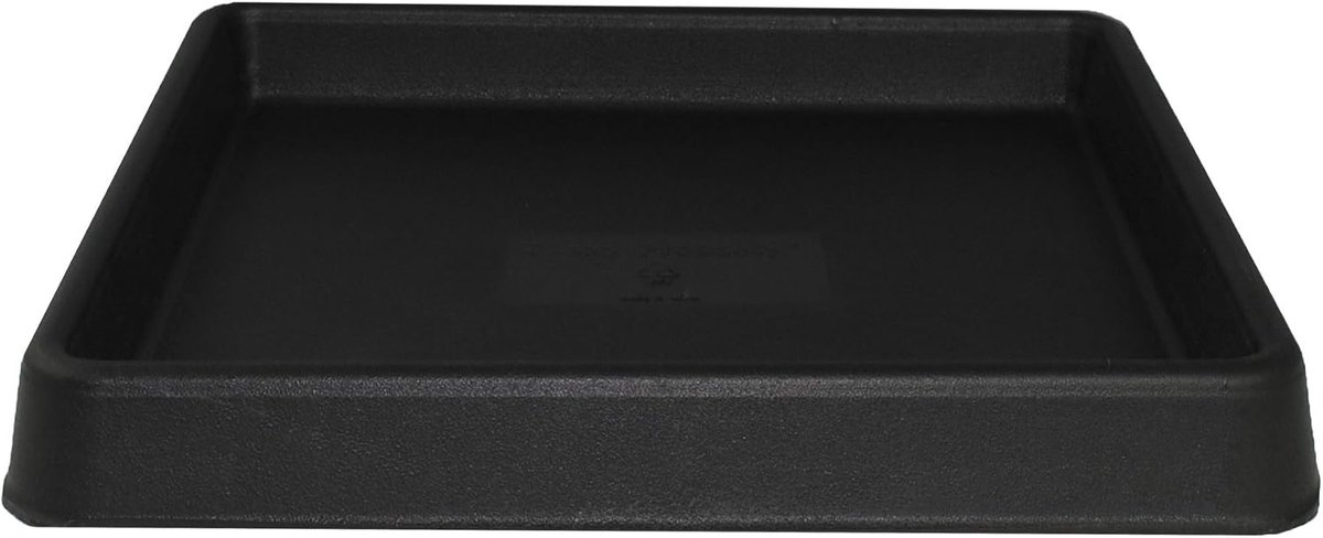 Products TRSQ11BK Vierkante Plantenbak, Zwart