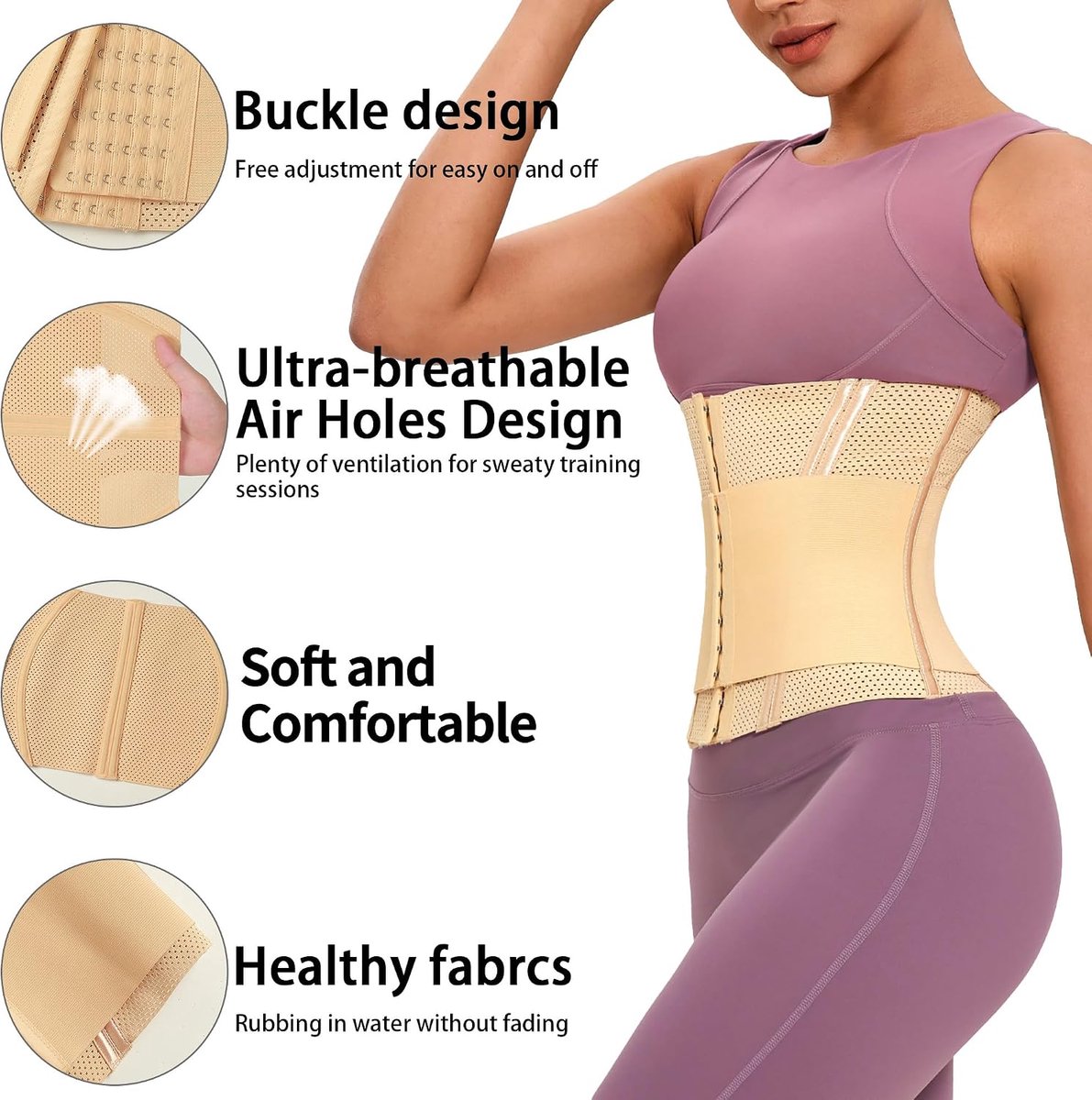Taille Cinchers Womens Taille Corset Ademend Shapewear Gordel Buik Band Body Shaper Sport Riem