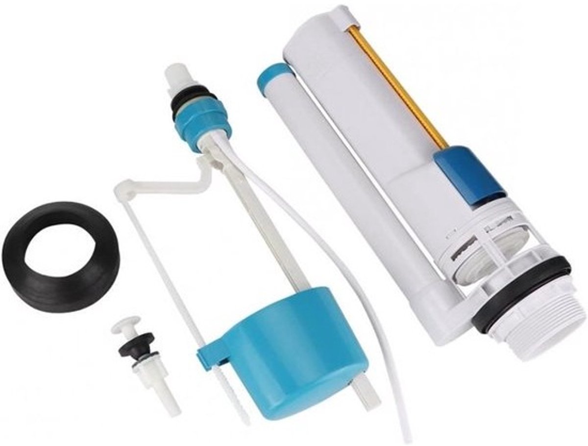Inlaatventiel spoelset wc-kit 285 mm - Complete wc-reparatieset met spoelbak accessoires