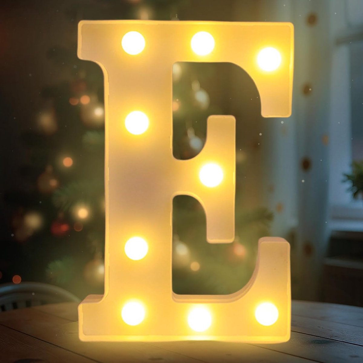 22 cm led-letters, lichtgevende letters, groot, geschikt voor huwelijksaanzoeken, festivals, feesten en andere scènes, om een romantische en warme sfeer te creëren (E)